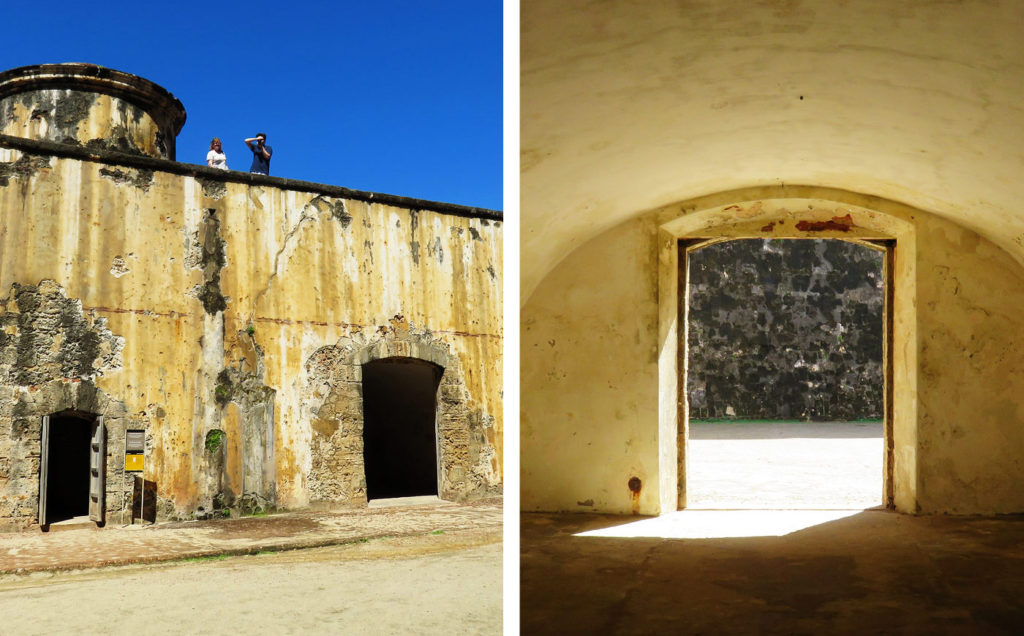 Rooms in El Morro Fort San Juan, Puerto Rico