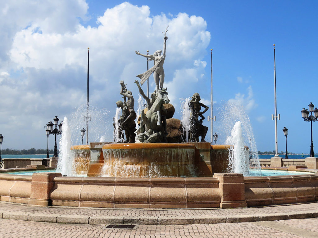 La Raices Fountain San Juan Puerto Rico