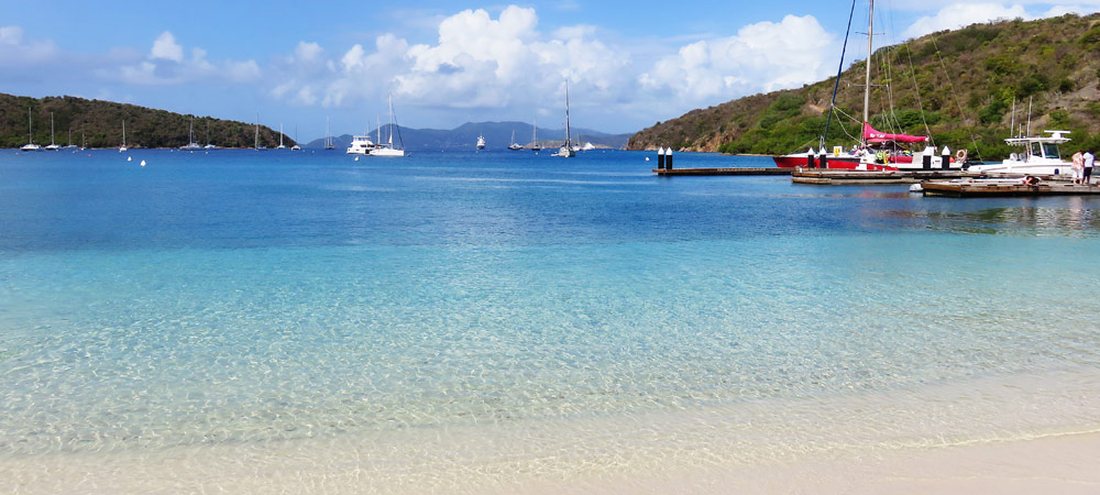 Norman Island Beach