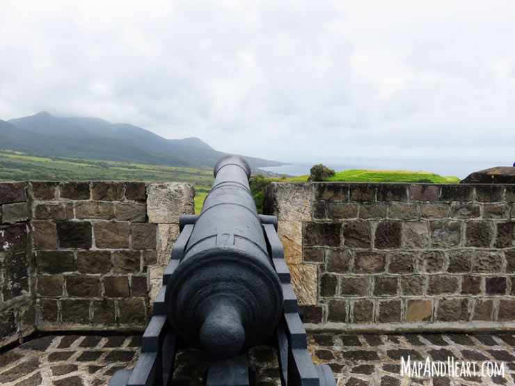 Canon at Brimstone Hill Fortress, St. Kitts
