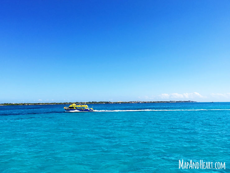 Ferry to Isla Mujeres, Mexico